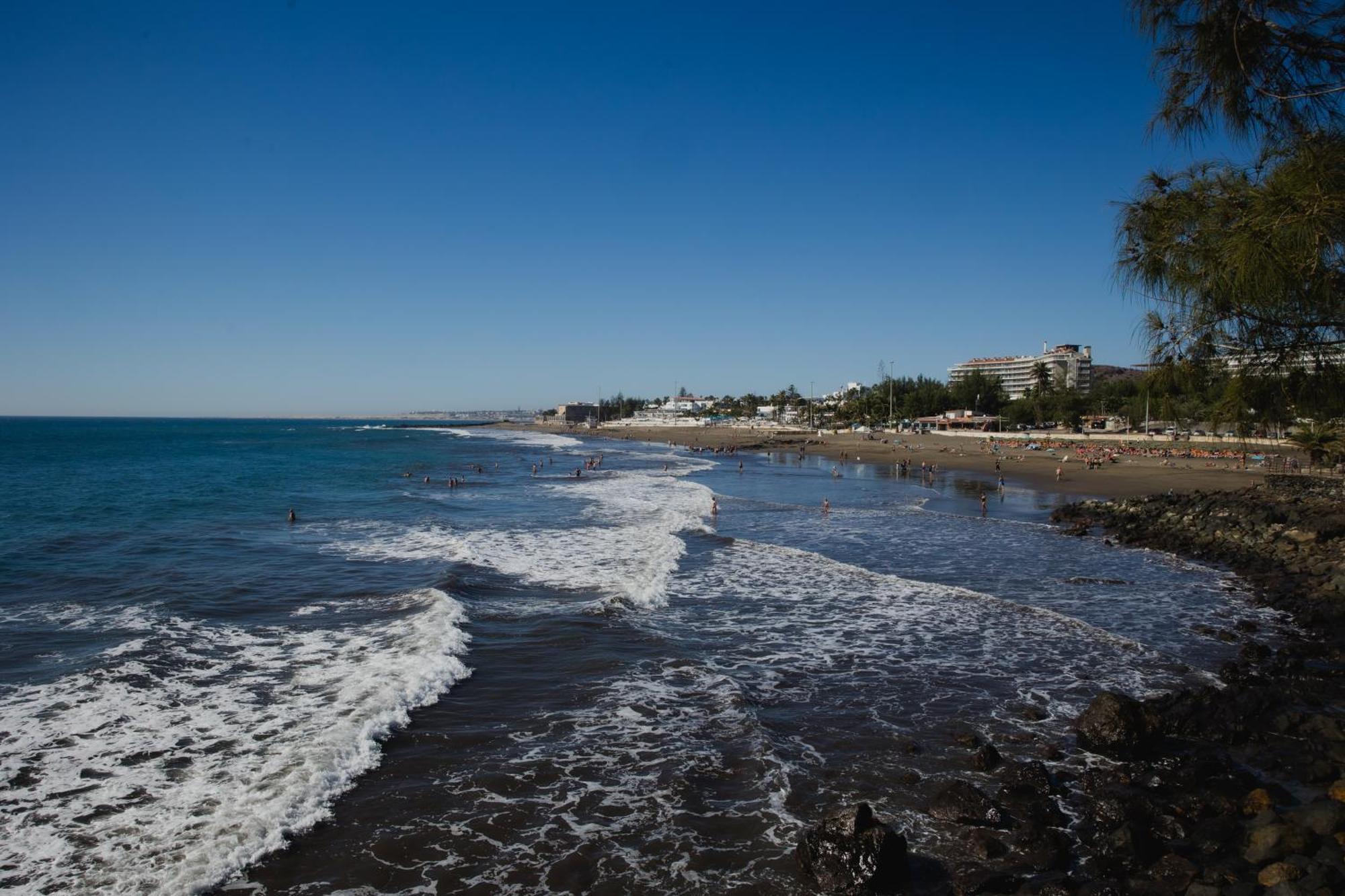 Sobre El Mar Con Vistas A Las Dunas De Maspalomas San Agustin  Bagian luar foto