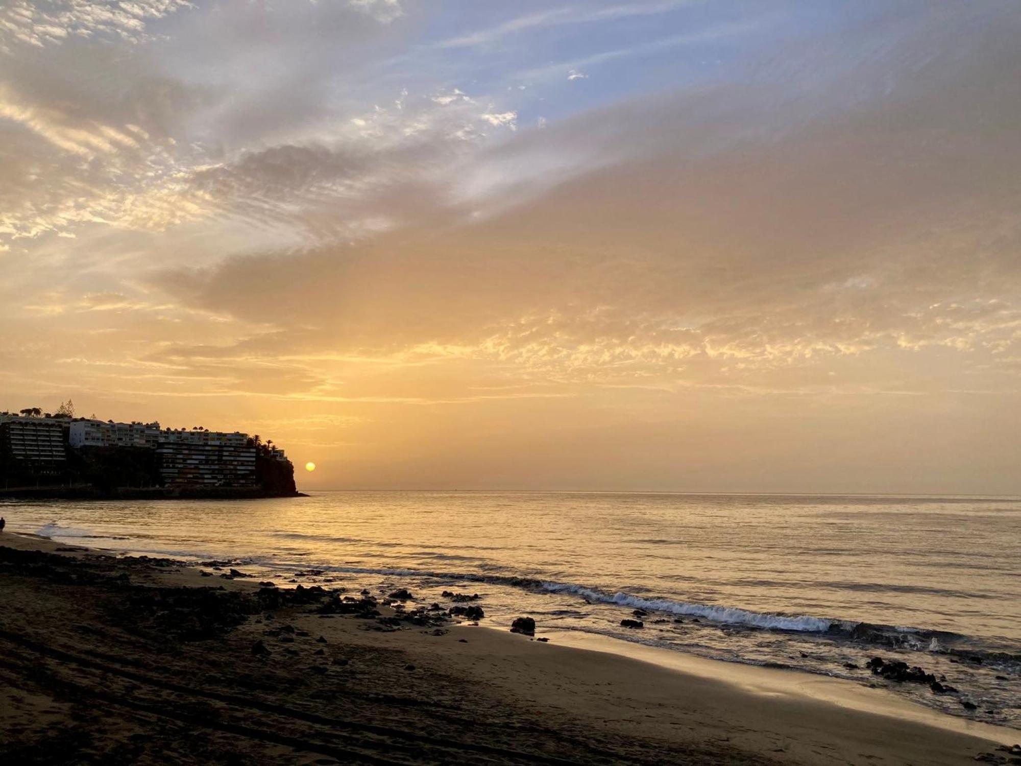 Sobre El Mar Con Vistas A Las Dunas De Maspalomas San Agustin  Bagian luar foto