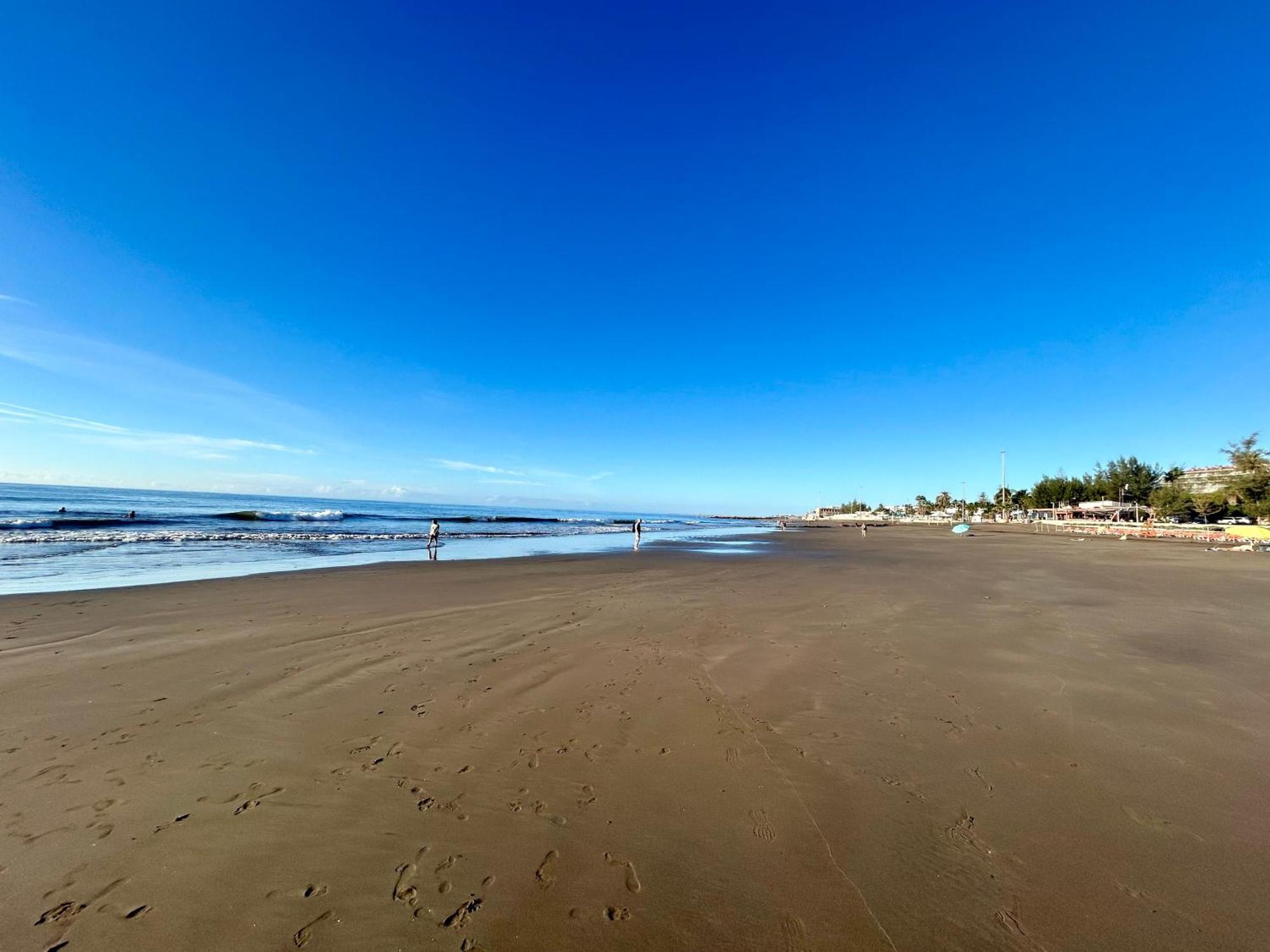 Sobre El Mar Con Vistas A Las Dunas De Maspalomas San Agustin  Bagian luar foto