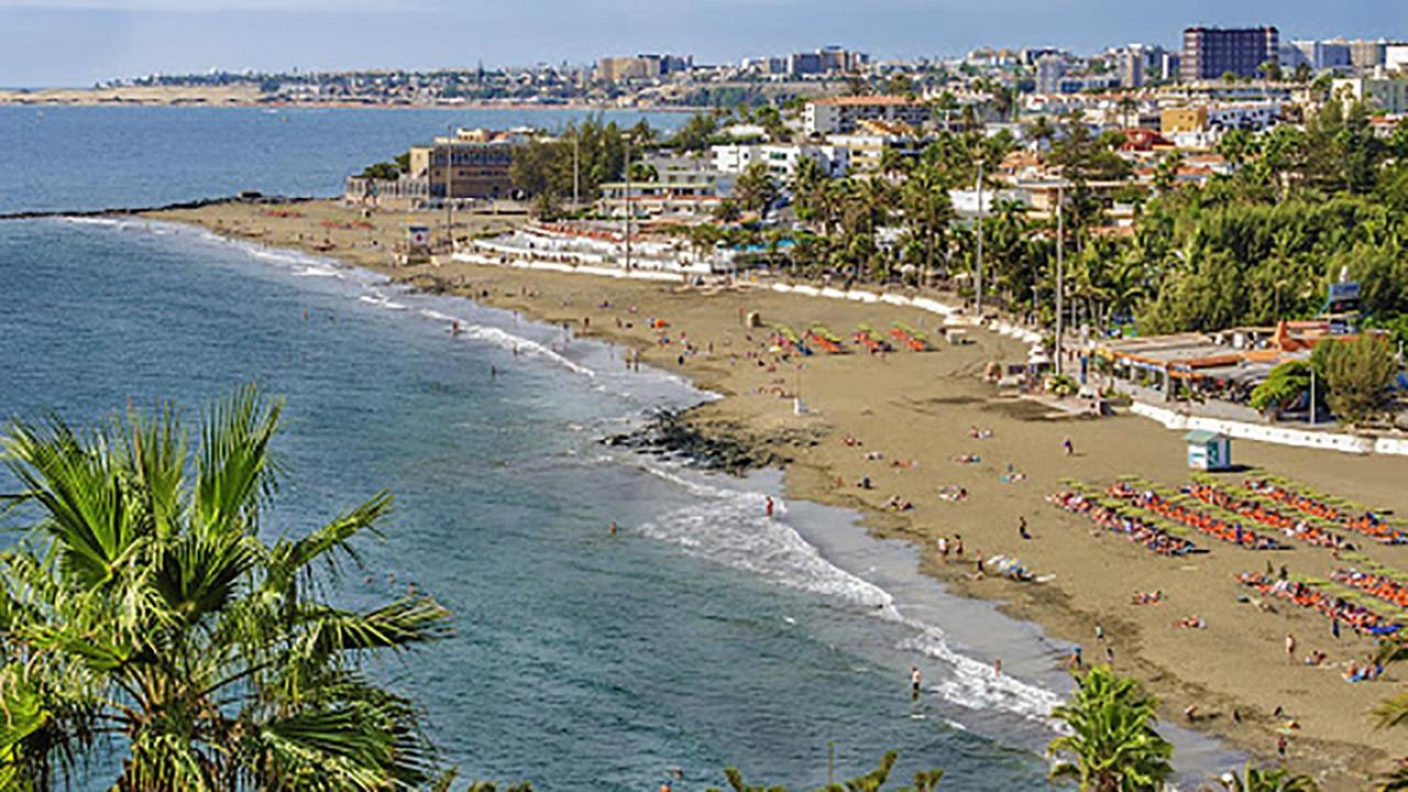 Sobre El Mar Con Vistas A Las Dunas De Maspalomas San Agustin  Bagian luar foto